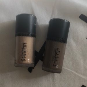 Two Mini MAC Holiday Pigments